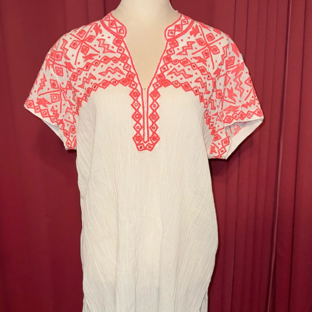 Ulu Multicolored Graphic Short Sleeve Tunic